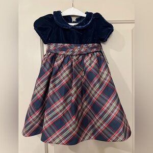 GYMBOREE VELVET HOLIDAY DRESS
